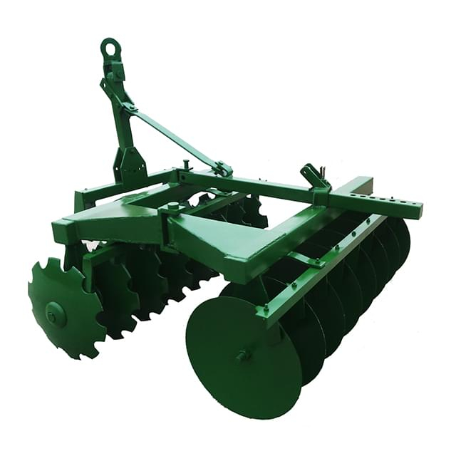 Hinge midlle disc harrow